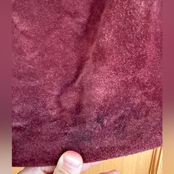 THE ROW Suede Sidekick Bag in Vermillon - Picture 5 of 11